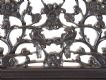 PIERCED CHINESE HARDWOOD WALL MIRROR at Ross's Online Art Auctions