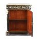 VICTORIAN EBONY SIDE CABINET at Ross's Online Art Auctions