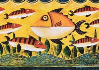 FISH ON THE SEA BED by Graham Knuttel at Ross's Online Art Auctions