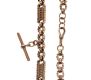 9CT GOLD T-BAR WATCH CHAIN at Ross's Online Art Auctions