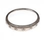 18CT WHITE GOLD BAND at Ross's Online Art Auctions