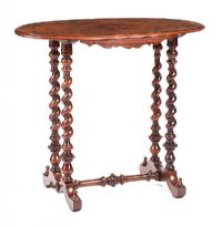 ANTIQUE OVAL OCCASIONAL TABLE at Ross's Online Art Auctions