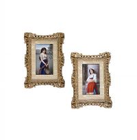 PAIR OF PAINTED PORCELAIN PANELS at Ross's Online Art Auctions