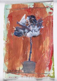 STILL LIFE, FLOWERS by Basil Blackshaw HRHA HRUA at Ross's Online Art Auctions