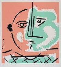 HEAD STUDY by After Pablo Picasso at Ross's Online Art Auctions