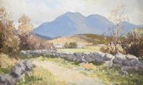 IN THE MOURNES ABOVE KILKEEL by Maurice Canning Wilks ARHA RUA at Ross's Online Art Auctions