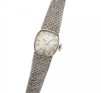 LADY'S 9CT WHITE GOLD BULOVA WRIST WATCH at Ross's Online Art Auctions