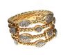 18CT GOLD AND DIAMOND DAVID YURMAN RING at Ross's Online Art Auctions