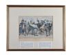 TWO COLOURED ENGRAVINGS at Ross's Online Art Auctions