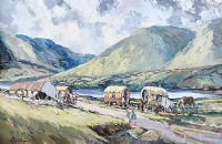 TRAVELLERS, CONNEMARA by John T. Bannon at Ross's Online Art Auctions