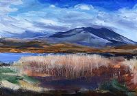 DONEGAL LANDSCAPE by Lynne Larmour at Ross's Online Art Auctions