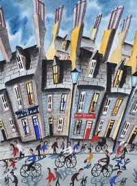 RUSH HOUR by John Ormsby at Ross's Online Art Auctions