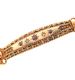 9CT GOLD ANTIQUE EDWARDIAN DIAMOND AND GARNET BANGLE at Ross's Online Art Auctions
