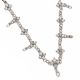14CT WHITE GOLD AND DIAMOND NECKLACE at Ross's Online Art Auctions