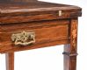 EDWARDIAN ROSEWOOD ENVELOPE CARD TABLE at Ross's Online Art Auctions