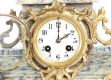 FRENCH MARBLE CLOCK at Ross's Online Art Auctions