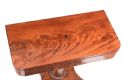 VICTORIAN MAHOGANY TURNOVER LEAF TEA TABLE at Ross's Online Art Auctions
