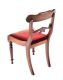 SET OF FOUR WILLIAM IV DINING ROOM CHAIRS at Ross's Online Art Auctions