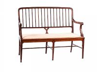 EDWARDIAN SETTEE at Ross's Online Art Auctions