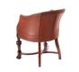 LEATHER TUB CHAIR at Ross's Online Art Auctions