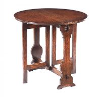 OAK SUTHERLAND TABLE at Ross's Online Art Auctions