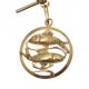 9CT GOLD FISH PENDANT at Ross's Online Art Auctions