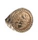 9CT GOLD SOVEREIGN IMITATION RING at Ross's Online Art Auctions