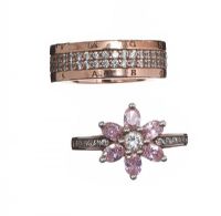 TWO THOMAS SABO DRESS RINGS at Ross's Online Art Auctions