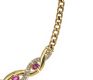 14CT GOLD RUBY AND DIAMOND NECKLACE at Ross's Online Art Auctions