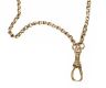 9CT GOLD BOX-LINK WATCH CHAIN at Ross's Online Art Auctions