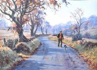 ON THE ROAD HOME by Donal McNaughton at Ross's Online Art Auctions