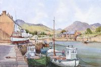 ANNALONG HARBOUR, COUNTY DOWN by David Livingston at Ross's Online Art Auctions