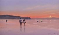 PORTSTEWART STRAND by Gregory Moore at Ross's Online Art Auctions