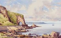 BLACK ARCH, LARNE by Samuel McLarnon UWS at Ross's Online Art Auctions