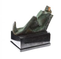 RECLINING NUDE by Hugh Clawson at Ross's Online Art Auctions