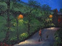 EVENING STROLL by James Downie at Ross's Online Art Auctions
