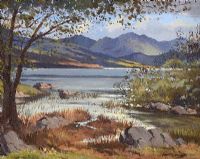 LOUGH INAGH, CONNEMARA by George McCullough at Ross's Online Art Auctions