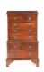 MINIATURE MAHOGANY CHEST OF DRAWERS at Ross's Online Art Auctions