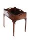 EDWARDIAN MAHOGANY GALLERY
 OCCASIONAL TABLE at Ross's Online Art Auctions