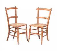 PAIR OF BERGERE OCCASIONAL CHAIRS at Ross's Online Art Auctions