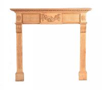 ADAMS STYLE PINE FIRE SURROUND at Ross's Online Art Auctions