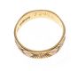 18CT GOLD WEDDING BAND at Ross's Online Art Auctions