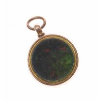 9CT GOLD FOB PENDANT at Ross's Online Art Auctions