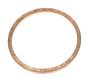 ROSE GOLD-TONE  BANGLE at Ross's Online Art Auctions