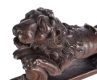 VICTORIAN CARVED OAK LION at Ross's Online Art Auctions