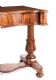 WILLIAM IV SERPENTINE FRONT SIDE TABLE at Ross's Online Art Auctions