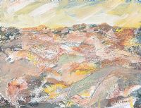 MOJAVE DESERT by Jack Pakenham RUA at Ross's Online Art Auctions