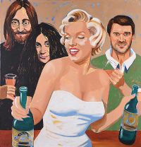 MARILYN & FRIENDS by Catherine Barron at Ross's Online Art Auctions