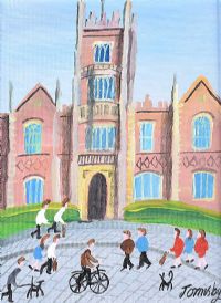 QUEEN'S UNIVERSITY BELFAST by John Ormsby at Ross's Online Art Auctions