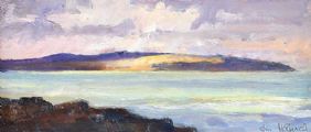 ACROSS TO INISHOWEN, DONEGAL by Jim Holmes at Ross's Online Art Auctions